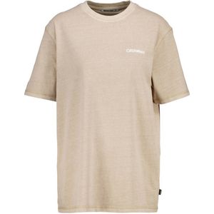 America Today T-shirt Eva met backprint beige/ecru
