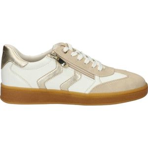 Marco Tozzi sneakers wit/goud/beige