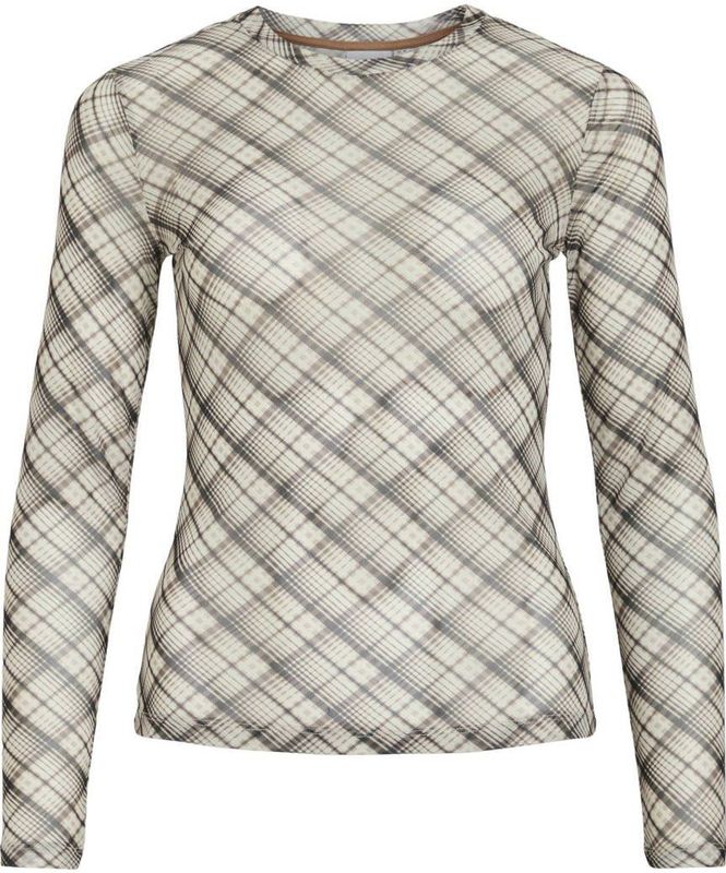 Vila - Vivolettis Chi - T-shirt - Birch - Dames