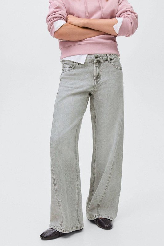 MANGO TEEN - Jeans - Wide Leg - Regular Waist