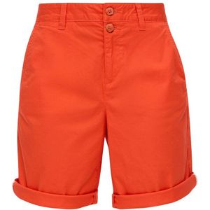 s.Oliver relaxed short oranje/rood