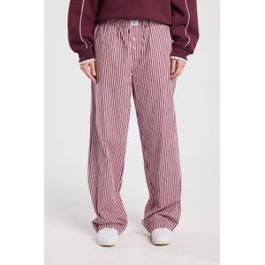 America Today pyjamabroek Macy rood/wit