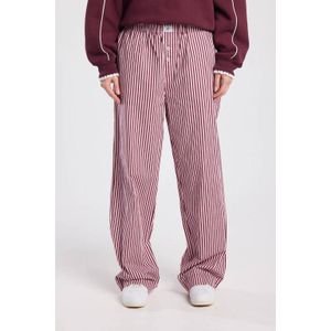 America Today pyjamabroek Macy rood/wit