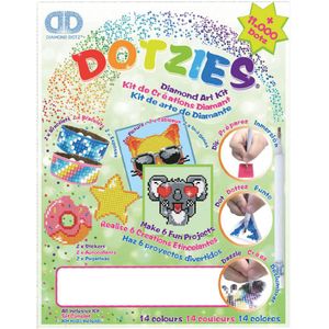 Diamond Dotz Megapack Dotzies 6-delig: groen