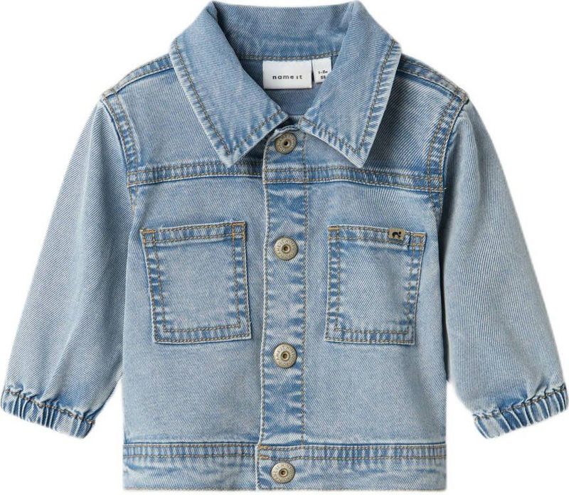 NAME IT BABY spijkerjas light blue denim
