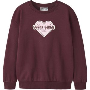 NAME IT - NKFVILOUI LS RLX SWEAT BRU - Sweatshirt - Meisjes - Lange Mouwen