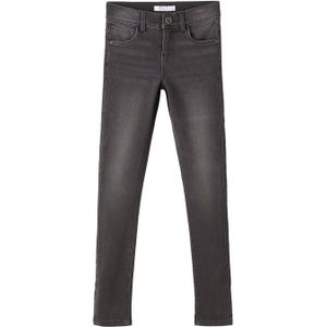 NAME IT KIDS skinny jeans NKFPOLLY dark grey denim