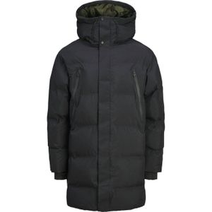 JACK & JONES CORE gewatteerde jas JCOALPHA zwart