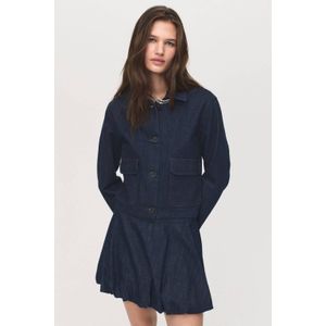 MANGO - Sabri - Tussenjas - Navy - Denim