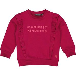 Quapi Mini sweater MANDY donkerroze/roze