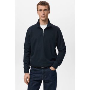 Mango Man sweater marineblauw