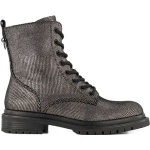 Graceland veterboots zilver/zwart