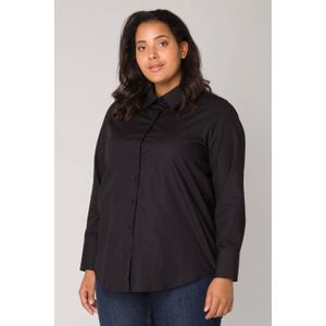 Base Level Curvy blouse Aliza zwart