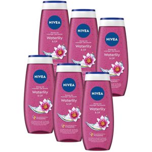 NIVEA Waterlily & Oil douchegel - 6 x 250 ml - voordeelverpakking
