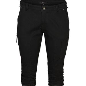 Zizzi skinny jeans capri black denim