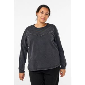 Zizzi sweater antraciet