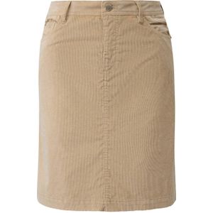 s.Oliver corduroy kokerrok beige