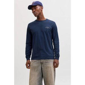 JACK & JONES longsleeve donkerblauw