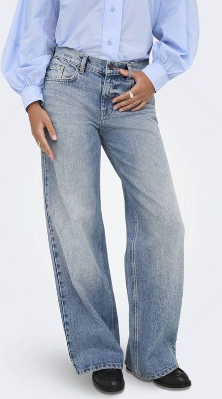 Only - HOPE - Jeans - Mêlee - Wide Leg - Low Waist