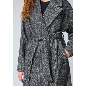 SisterS Point manteljas grijs