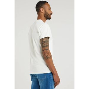 Butcher of Blue regular fit T-shirt Army van katoen off white