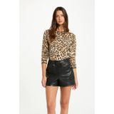 Morgan - Trui - Beige - Met Wol