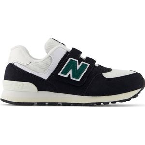 New Balance 574 sneakers zwart/groen/wit