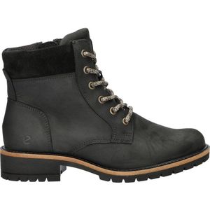 Ecco Elaina nubuck veterboots zwart