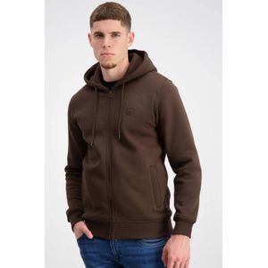 GABBIANO sweatvest bruin