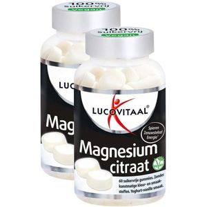 Lucovitaal Magnesium Citraat Gummies - duopack