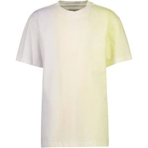 Vingino T-shirt JOP licht neon geel/lila