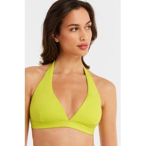 Anytime Voorgevormde Halter Bikinitop Lime