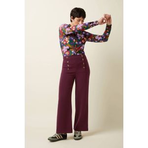 Top - King Louie - Paars/Multicolour