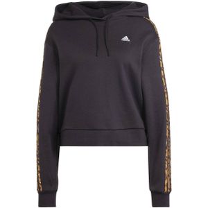adidas Sportswear hoodie zwart/panterprint