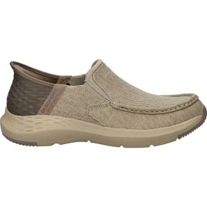 Skechers instappers taupe