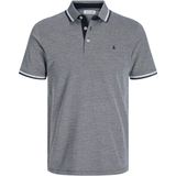 JACK & JONES PLUS SIZE polo JJEPAULOS Plus Size met logo blue depths