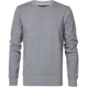 Petrol Industries gemêleerde sweater light grey melee