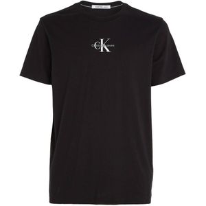 CALVIN KLEIN JEANS regular fit T-shirt met logo black