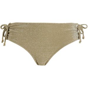 BEACHWAVE bikinibroekje met lurex goud