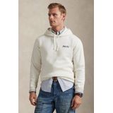 Polo Ralph Lauren hoodie met backprint ecru