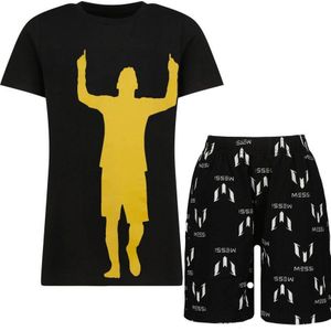 Messi shortama zwart/wit