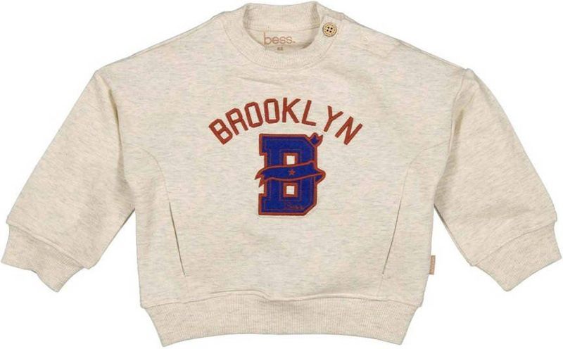 BESS - Sweater - Met Ronde Hals - Lange Mouwen - Opvallende Print