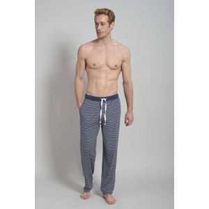 Ceceba +size pyjamabroek donkerblauw/grijs
