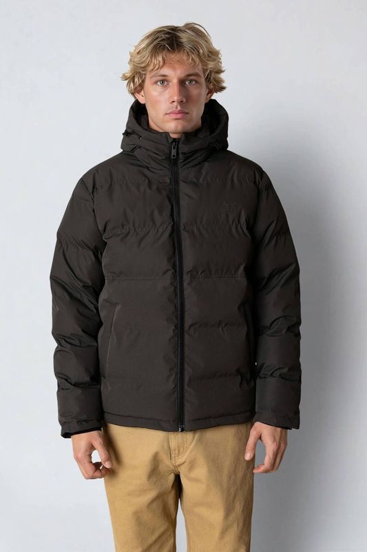 Fat Moose - Birk - Heren Jas - Groen - Veerloze Isolatie - Waterafstotend