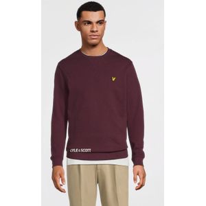 Lyle & Scott sweater donkerrood