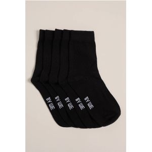 WE Fashion sokken - set van 5 zwart