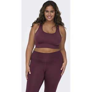 ONLY PLAY CURVY Plus Size level 2 sportbh ONPDAISY roze
