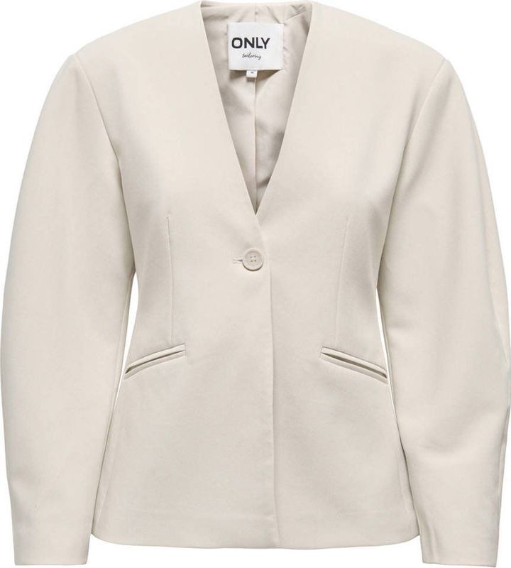 ONLY getailleerde blazer ecru