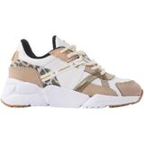 Vingino Odilia Leren Sneakers Beige/Wit