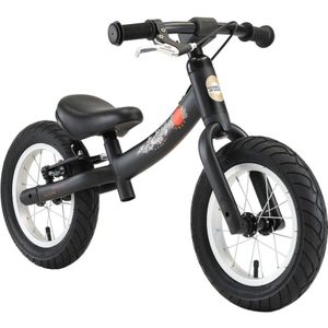 Bikestar, Sport, meegroei loopfiets, 12 inch, zwart